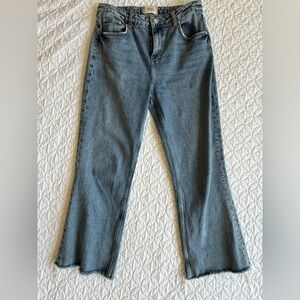 BDG Blue Flare Wide Leg Jeans